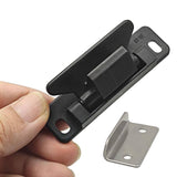 Maxbell RV Cabinet latches Cabinet Latch Door Catch for Kitchen Closets Drawers Black