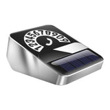 Maxbell Car Phone Number Card Automobile Interior Aluminum Alloy Parking Number Card Silver