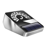 Maxbell Car Phone Number Card Automobile Interior Aluminum Alloy Parking Number Card Silver