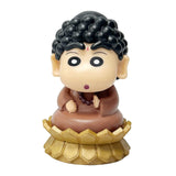 Maxbell Car Dashboard Decoration Crayon Shin-chan Figure Shinnosuke Nohara Figurine