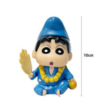 Maxbell Car Dashboard Decoration Crayon Shin-chan Figure Shinnosuke Nohara Figurine