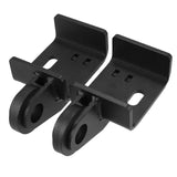 Maxbell 2 Pieces Tow Hook Mounting Bracket Black 88711 for Toyota Tacoma 09-23