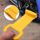 Maxbell Car Tire Remover Repair Tire Pressure Lever Raking Machine for Car Trim Yellow