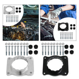 Maxbell Throttle Body Spacer Spare Parts Replacement Parts Equipment Easy to Install Silver