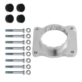 Maxbell Throttle Body Spacer Spare Parts Replacement Parts Equipment Easy to Install Silver