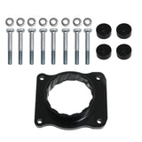 Maxbell Throttle Body Spacer Spare Parts Replacement Parts Equipment Easy to Install Black