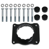 Maxbell Throttle Body Spacer Spare Parts Replacement Parts Equipment Easy to Install Black