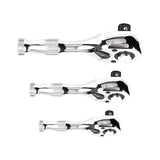Maxbell 3Pcs Stubby Drive Ratchet Set Portable Flexible Quick Release Ratchet Wrench Print A