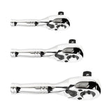 Maxbell 3Pcs Stubby Drive Ratchet Set Portable Flexible Quick Release Ratchet Wrench Print B