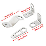 Maxbell Radiator Bracket Kits Sturdy Multifunctional for Automobile Replacement