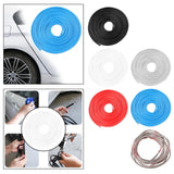 Maxbell Car Door Edge Guard Protector Exterior Accessories Rubber for Truck ATV black