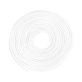 Maxbell Car Door Edge Guard Protector Exterior Accessories Rubber for Truck ATV white