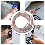 Maxbell Car Door Edge Guard Protector Exterior Accessories Rubber for Truck ATV clear