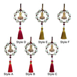 Maxbell Car Pendant Feng Shui Ornament Universal Resin Gift Tassel Dangling Ornament Style A