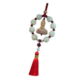 Maxbell Car Pendant Feng Shui Ornament Universal Resin Gift Tassel Dangling Ornament Style A