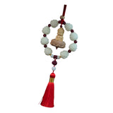 Maxbell Car Pendant Feng Shui Ornament Universal Resin Gift Tassel Dangling Ornament Style B