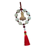 Maxbell Car Pendant Feng Shui Ornament Universal Resin Gift Tassel Dangling Ornament Style B