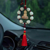Maxbell Car Pendant Feng Shui Ornament Universal Resin Gift Tassel Dangling Ornament Style B