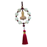 Maxbell Car Pendant Feng Shui Ornament Universal Resin Gift Tassel Dangling Ornament Style C