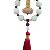 Maxbell Car Pendant Feng Shui Ornament Universal Resin Gift Tassel Dangling Ornament Style C