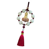 Maxbell Car Pendant Feng Shui Ornament Universal Resin Gift Tassel Dangling Ornament Style D