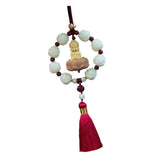 Maxbell Car Pendant Feng Shui Ornament Universal Resin Gift Tassel Dangling Ornament Style D