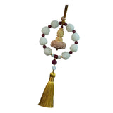 Maxbell Car Pendant Feng Shui Ornament Universal Resin Gift Tassel Dangling Ornament Style E