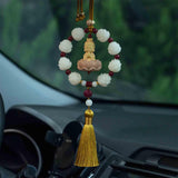 Maxbell Car Pendant Feng Shui Ornament Universal Resin Gift Tassel Dangling Ornament Style E