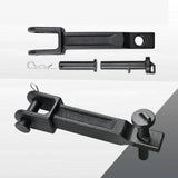 Maxbell A20-6014 Single Tow Hook Accessories for Kenworth T680 T700 Metal Black