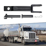Maxbell A20-6014 Single Tow Hook Accessories for Kenworth T680 T700 Metal Black