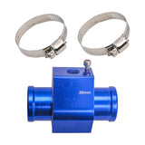 Maxbell Maxbell Water Temperature Gauge Sensor Adapter Sturdy Easy Installation 6.8cm Length 28mm Blue