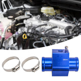 Maxbell Maxbell Water Temperature Gauge Sensor Adapter Sturdy Easy Installation 6.8cm Length 28mm Blue