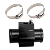 Maxbell Water Temperature Gauge Sensor Adapter Sturdy Easy Installation 6.8cm Length 30mm Black
