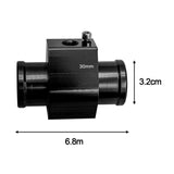 Maxbell Water Temperature Gauge Sensor Adapter Sturdy Easy Installation 6.8cm Length 30mm Black