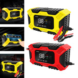 Maxbell Maxbell Car Battery Charger Automotive Battery Maintainer for Automobile Marine Yellow