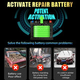 Maxbell Maxbell Car Battery Charger Automotive Battery Maintainer for Automobile Marine Yellow