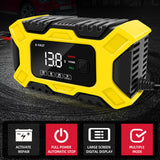 Maxbell Maxbell Car Battery Charger Automotive Battery Maintainer for Automobile Marine Yellow