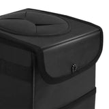 Maxbell Car Trash Can with Lid Portable Trash Bin for Front Back Seat Van Sedan
