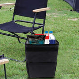 Maxbell Car Trash Can with Lid Portable Trash Bin for Front Back Seat Van Sedan