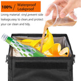 Maxbell Car Trash Can with Lid Portable Trash Bin for Front Back Seat Van Sedan