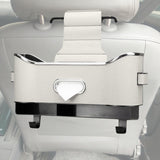 Maxbell Maxbell Back Seat Storage Box Seat Back Tissue Holder Backseat Organizer Storage Box White