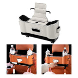 Maxbell Maxbell Back Seat Storage Box Seat Back Tissue Holder Backseat Organizer Storage Box White