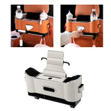 Maxbell Maxbell Back Seat Storage Box Seat Back Tissue Holder Backseat Organizer Storage Box White