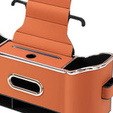 Maxbell Maxbell Back Seat Storage Box Seat Back Tissue Holder Backseat Organizer Storage Box Orange