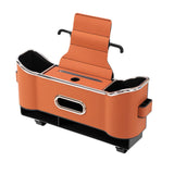 Maxbell Maxbell Back Seat Storage Box Seat Back Tissue Holder Backseat Organizer Storage Box Orange