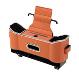 Maxbell Maxbell Back Seat Storage Box Seat Back Tissue Holder Backseat Organizer Storage Box Orange