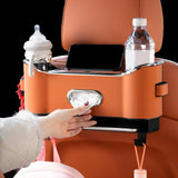 Maxbell Maxbell Back Seat Storage Box Seat Back Tissue Holder Backseat Organizer Storage Box Orange