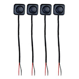 Maxbell 2x4 Pieces Momentary Push Button Switch Push Button Switch for Automotive