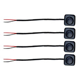 Maxbell 2x4 Pieces Momentary Push Button Switch Push Button Switch for Automotive