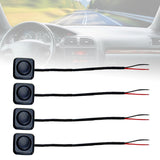 Maxbell 2x4 Pieces Momentary Push Button Switch Push Button Switch for Automotive